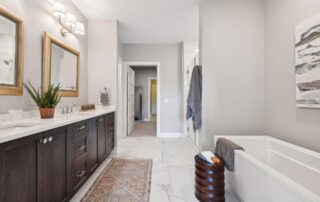 Image of sink and bathroom